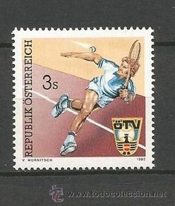 Sellos: AUSTRIA YVERT NUM. 1536 ** SERIE COMPLETA SIN FIJASELLOS